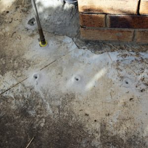 Dunrite Chemical Barrier Injection Holes