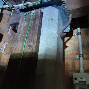 Dunrite Termite Damage Under House