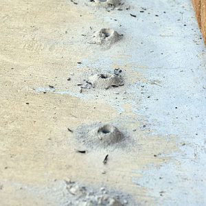 Dunrite Drilled Holes