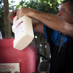 Dunrite Wayne Using Termidor Tank